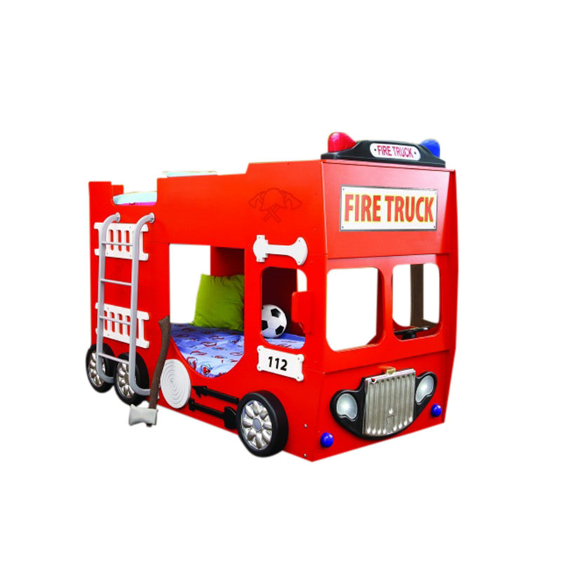 Plastiko Fire Truck Toddler Bunk Bed & Reviews Wayfair